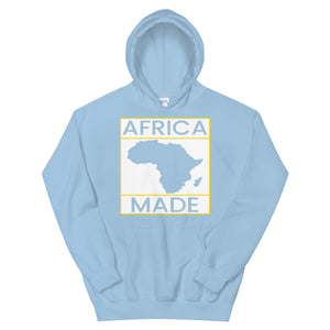 Africa Made (White & Gold) Hoodie