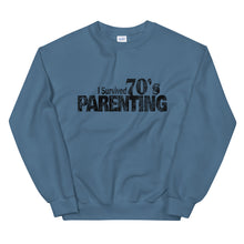 Load image into Gallery viewer, I Survived 70&#39;s Parenting Sweatshirt