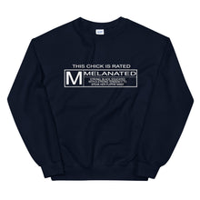 Load image into Gallery viewer, Rated Melanated Sweatshirt