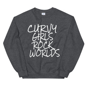 Curvy Girls Rock Worlds Sweatshirt
