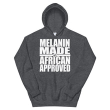 Load image into Gallery viewer, Melanin Made African Approved Hoodie