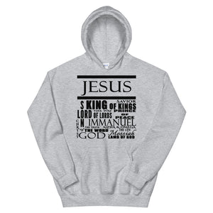 Jesus - His Names Hoodie