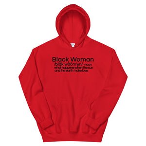 Black Woman Defined Hoodie