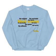 Load image into Gallery viewer, Black Women Forever Sweatshirt