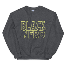 Load image into Gallery viewer, Black Nerd Sweatshirt