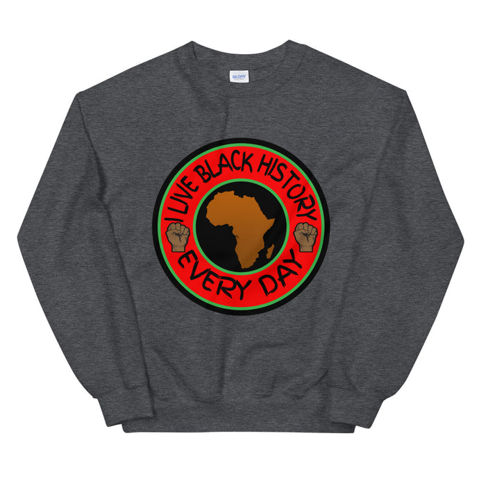 I Live Black History Everyday Sweatshirt