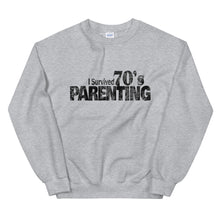 Load image into Gallery viewer, I Survived 70&#39;s Parenting Sweatshirt