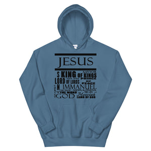 Jesus - His Names Hoodie