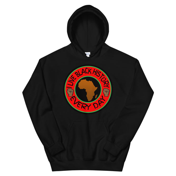 I Live Black History Everyday Hoodie