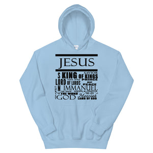 Jesus - His Names Hoodie