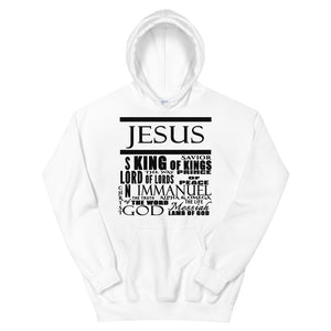 Jesus - His Names Hoodie