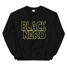 Load image into Gallery viewer, Black Nerd Sweatshirt