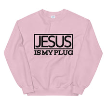 Load image into Gallery viewer, Jesus Is My Plug Sweatshirt